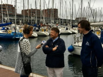 Live: verslaggever Jozephine in Scheveningen