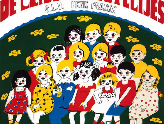 In de categorie kinderliedjes: het kinderkoor