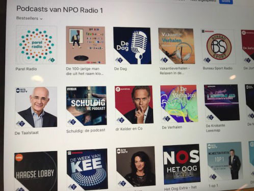 'Podcasts gaan nooit radio vervangen, het is een aanvulling'