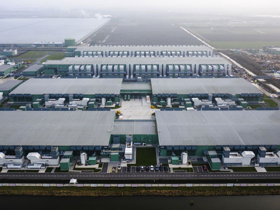 Drinkwatervoorraad Noord Holland komt in gevaar door datacenters