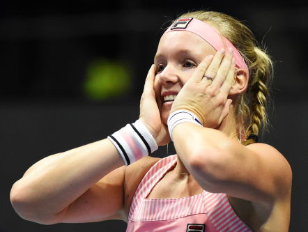 Kiki Bertens is 'zomaar' even een weekje thuis