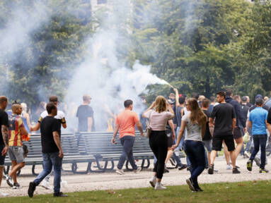Demonstratie tegen coronamaatregelen loopt uit de hand