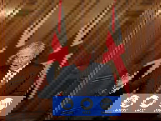 Johnson houdt top met Schotland Wales en Noord-Ierland