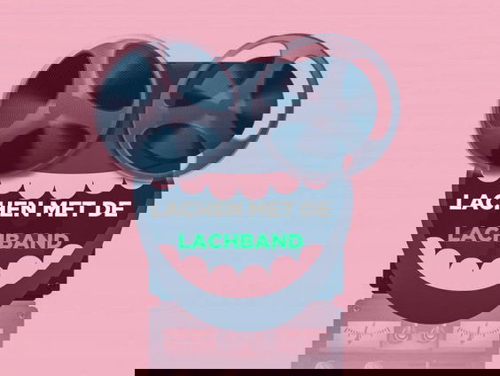 Lachen met de lachband