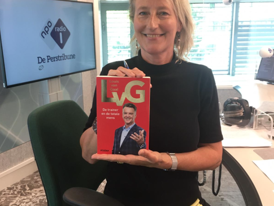 Louis van Gaal op De Perstribune