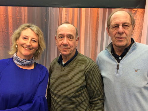 Peter Römer op De Perstribune