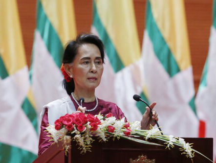 Mooie woorden van Aung San Suu Kyi worden waarschijnlijk geen daden