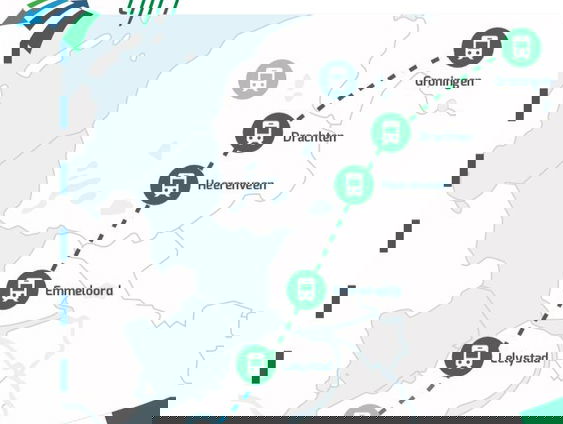 Snelle treinverbinding naar Noord-Nederland de oplossing voor de krimpregio