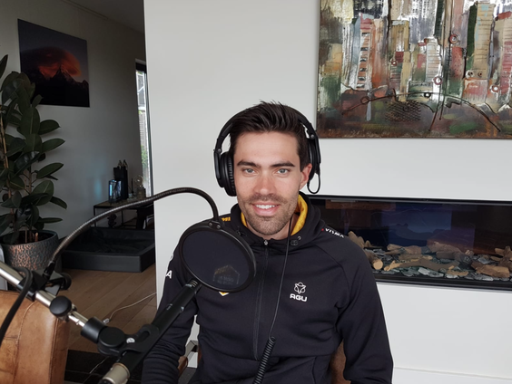 Tom Dumoulin op De Perstribune