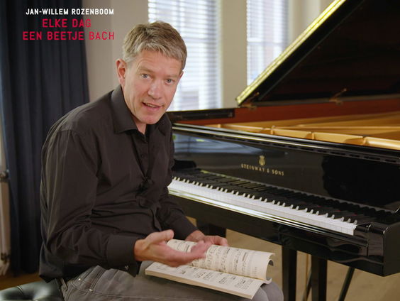 Jan-Willem Rozenboom trakteert online op Bach-minicolleges