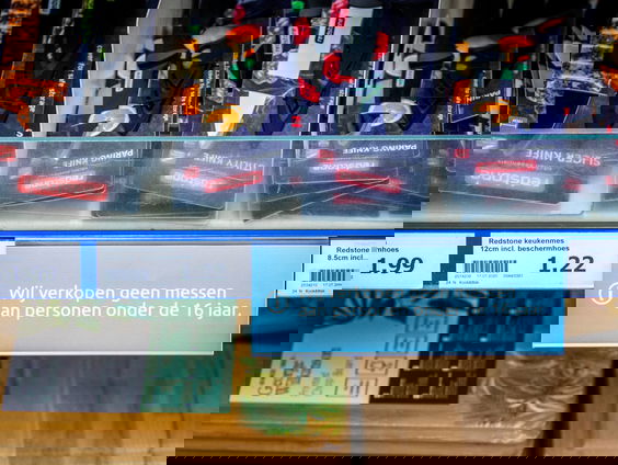 Is het inzamelen van steekwapens effectief?