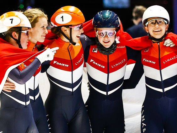 Relaygoud voor Nederland bij mannen en voor het eerst ook bij de vrouwen