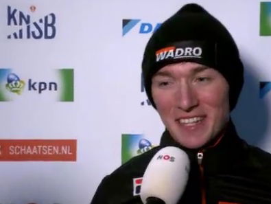 Gestreste Sven Roes verbaasd met nationale titel shorttrack