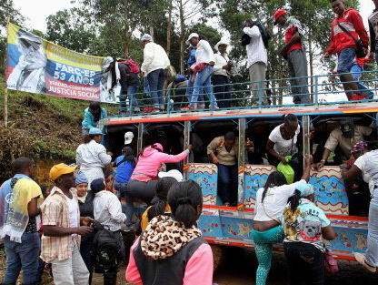 Deadline voor de ontwapening van de FARC