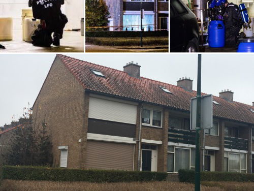 Drugslab bij de buren