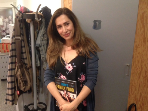 Eten bij de familie van Fidan Ekiz: altijd veel...