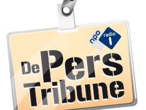 André van der Toorn, Reinder Nummerdor en Manon Flier op De Perstribune