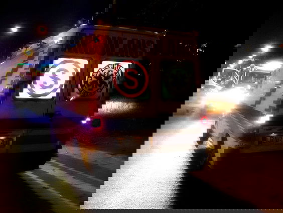 De daklozen ambulance van Warschau