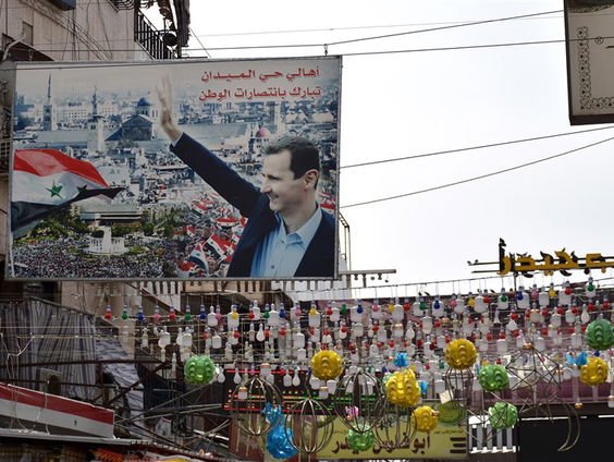 Er wordt weer gedemonstreerd in Syrië