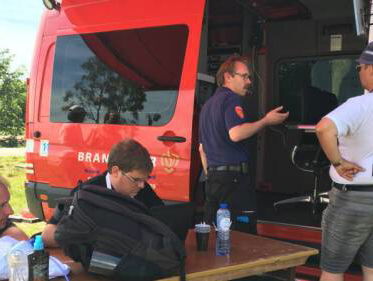 Hackers kraken brandweerauto, op verzoek van de brandweer