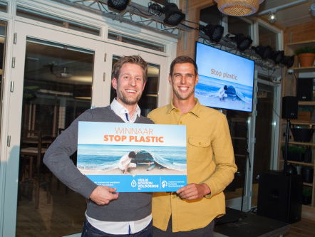 Rinze de Vries verschoont de zee van plastic