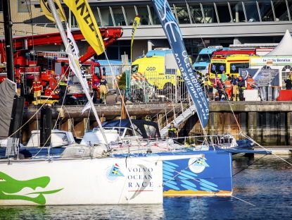 Een dode bij aanvaring haven Scheveningen