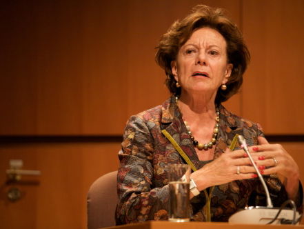 'Overtreden lobbyregels Neelie Kroes zeer schadelijk voor economie'