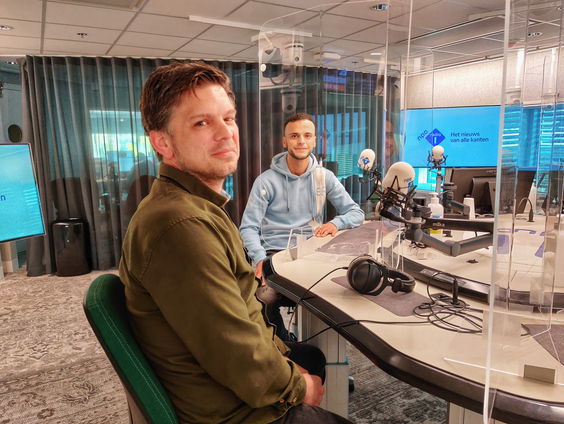 Nabil Hamidi en Sjoerd Litjens over de podcast 'Sorry voor mijn Broertje’