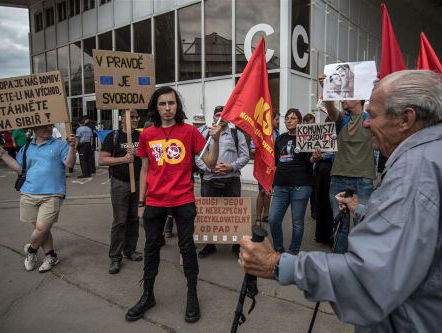 Tsjechische communisten terug van weggeweest
