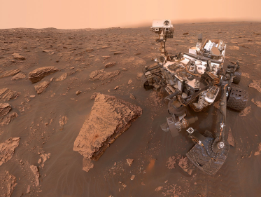 6 augustus 2012: Curiosity Rover landt op Mars