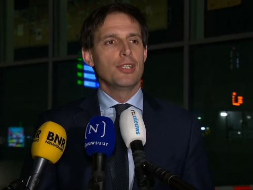TNA van minister Wopke Hoekstra van Financiën