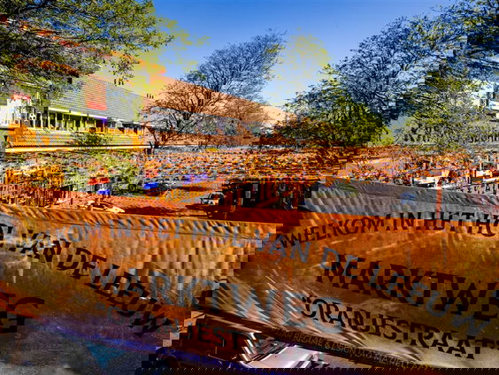 De Oranjegekte is van start in Den Haag