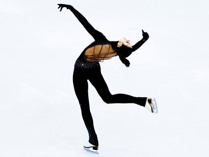 Kunstrijdster op weg naar een WK