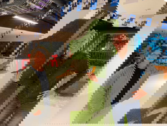 Het gaat niet goed met de kanoet