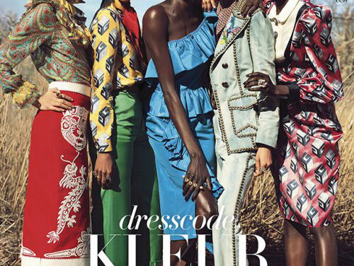 Eindelijk zwarte modellen op de cover