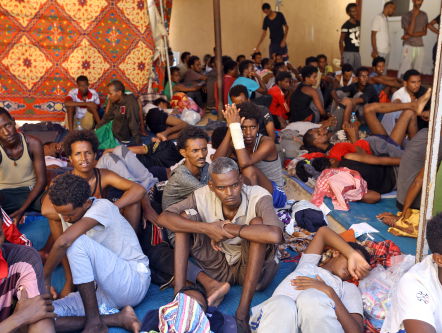 Bezoek aan Libische detentiecentra