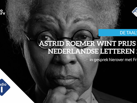 Astrid Roemer over de Prijs der Nederlandse Letteren 2021