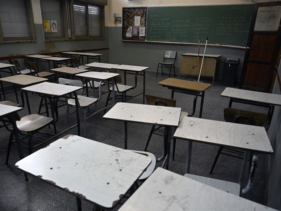 Scholen in Argentiniƫ al tien maanden dicht