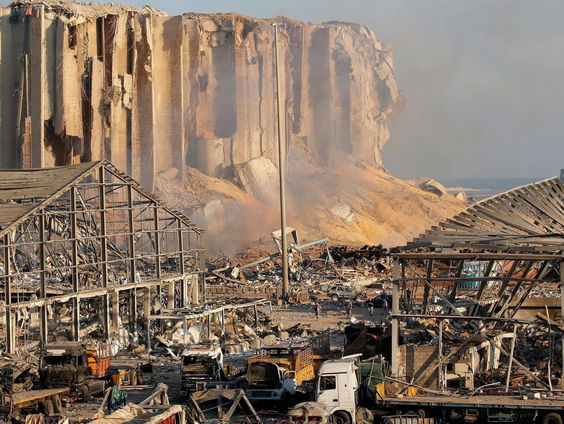 Hoe gaat het ruim drie weken na de explosie in Beiroet?