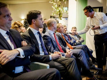 Het eerste grote lijsttrekkersdebat op radio 1