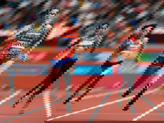 Paralympisch kampioene Marlou van Rhijn beëindigde deze week haar carrière