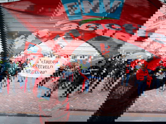 Steeds minder vakbondsleden