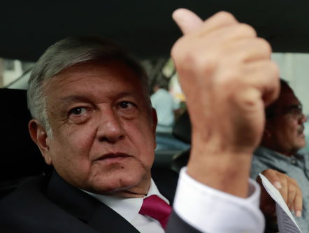 Amerikaanse minister van Buitenlandse Zaken Pompeo op bezoek in Mexico