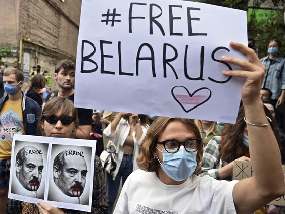 Sancties tegen Wit-Rusland