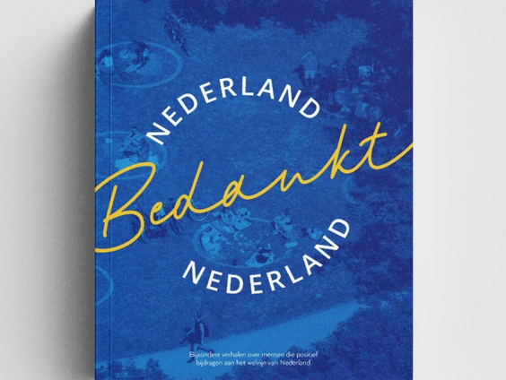 Boek 'Nederland bedankt' met positieve coronaverhalen
