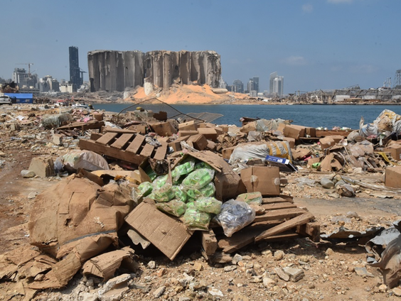 Danny Ghosen beschrijft de situatie in Beiroet