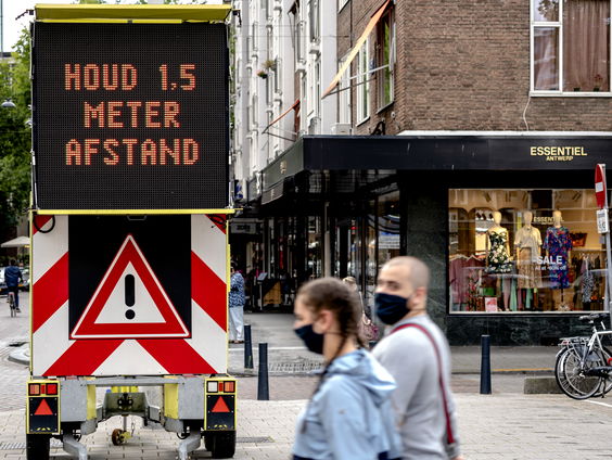 Aantal coronabesmettingen boven signaalwaarde