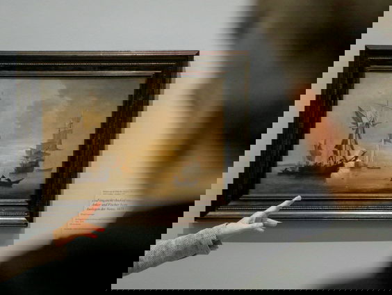 Tentoonstelling Willem van de Velde en zoon in Het Scheepvaartmuseum