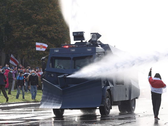 'Er is heel veel geweld in Belarus en mensen kunnen er niks tegen doen'