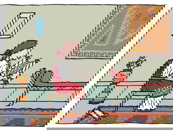 Stripboek over Hipparchia, een van de eerste vrouwelijke filosofen